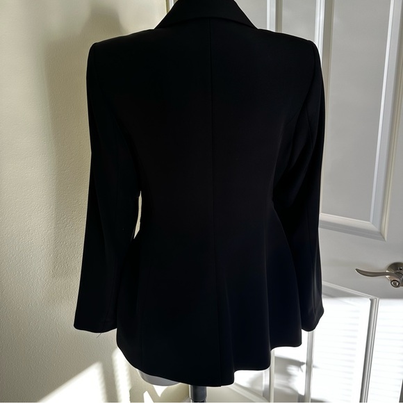 Donna Karan Black Blazer with Gold Accent - Picture 8 of 9